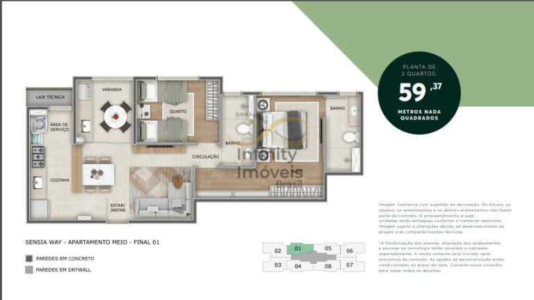 Imagem Apartamento com 2 Quartos à Venda, 59 m² em Serra - Belo Horizonte Imagem Apartamento com 2 Quartos à Venda, 59 m² em Serra - Belo Horizonte
