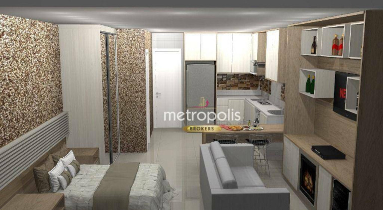 Apartamento com 1 Quarto à Venda, 60 m² em Vila Alpina - São Paulo
