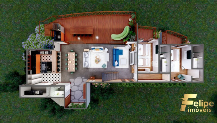 Imagem Casa com 4 Quartos à Venda, 486 m² em Soído - Domingos Martins Imagem Casa com 4 Quartos à Venda, 486 m² em Soído - Domingos Martins
