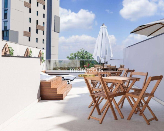 Imagem Apartamento com 2 Quartos à Venda, 62 m² em Campestre - Santo André