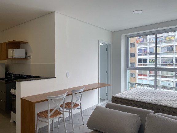 Imagem Apartamento com 1 Quarto para Alugar, 28 m² em Centro - São Paulo Imagem Apartamento com 1 Quarto para Alugar, 28 m² em Centro - São Paulo