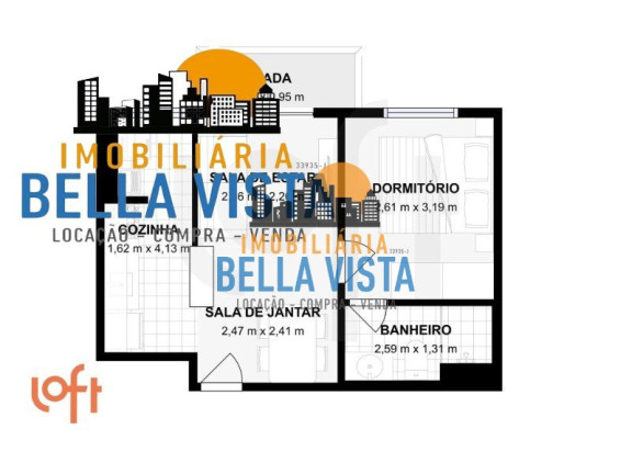 Imagem Apartamento com 1 Quarto à Venda, em Santa Efigênia - São Paulo Imagem Apartamento com 1 Quarto à Venda, em Santa Efigênia - São Paulo