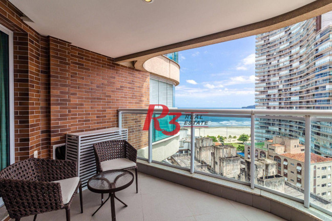 Imagem Apartamento com 1 Quarto para Alugar, 45 m² em Pompéia - Santos
