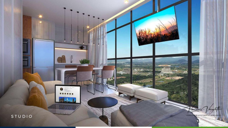 Imagem Apartamento com 2 Quartos à Venda, 73 m² em Perequê - Porto Belo