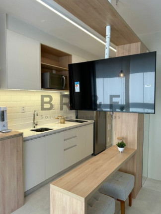 Imagem Apartamento com 1 Quarto para Alugar, 30 m² em Campo Belo - São Paulo Imagem Apartamento com 1 Quarto para Alugar, 30 m² em Campo Belo - São Paulo