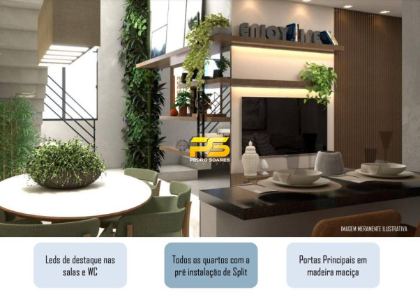 Imagem Apartamento com 3 Quartos à Venda, 74 m² em Jardim Cidade Universitária - João Pessoa Imagem Apartamento com 3 Quartos à Venda, 74 m² em Jardim Cidade Universitária - João Pessoa