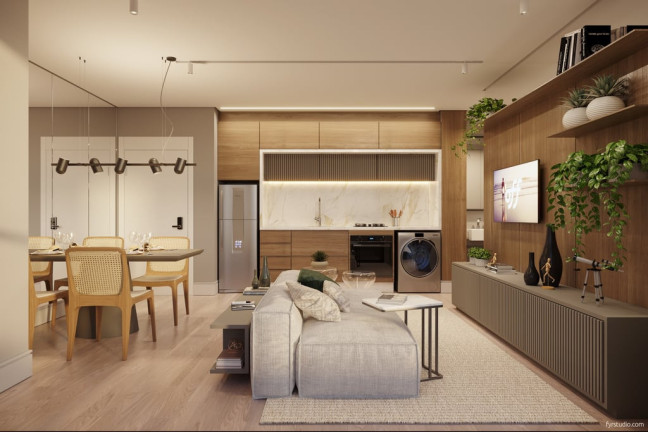 Imagem Apartamento com 1 Quarto à Venda, 31 m² em Batel - Curitiba