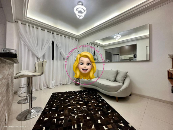 Imagem Apartamento com 1 Quarto à Venda, 50 m² em Centro - São Vicente Imagem Apartamento com 1 Quarto à Venda, 50 m² em Centro - São Vicente