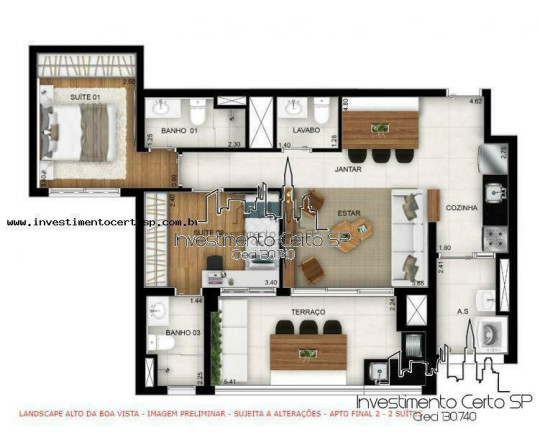 Imagem Apartamento com 2 Quartos à Venda, 86 m² em Santo Amaro - São Paulo Imagem Apartamento com 2 Quartos à Venda, 86 m² em Santo Amaro - São Paulo