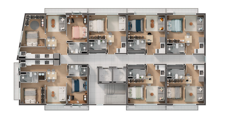 Imagem Apartamento com 2 Quartos à Venda, 49 m² em Bom Fim - Porto Alegre Imagem Apartamento com 2 Quartos à Venda, 49 m² em Bom Fim - Porto Alegre