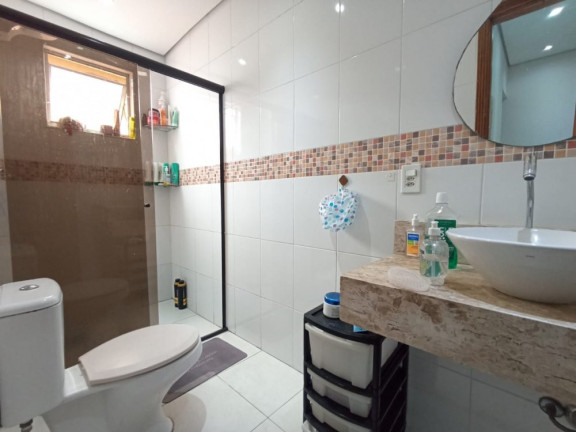 Imagem Casa com 3 Quartos para Alugar, 110 m² em Estuário - Santos