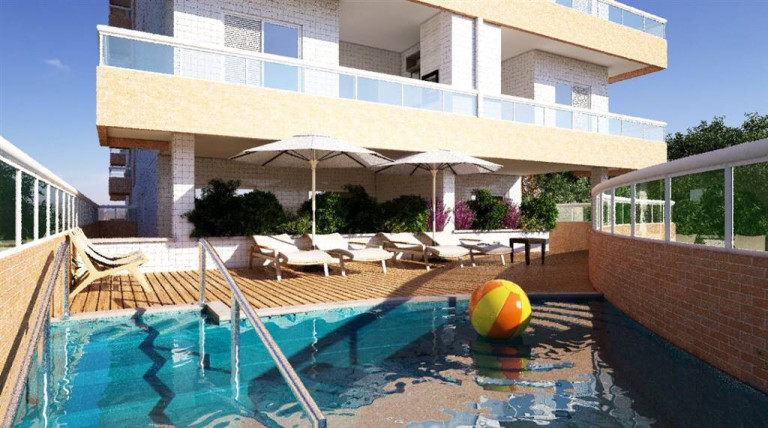 Imagem Apartamento com 1 Quarto à Venda, 51 m² em Guilhermina - Praia Grande