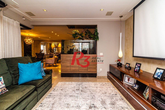 Imagem Apartamento com 4 Quartos à Venda, 377 m² em Gonzaga - Santos Imagem Apartamento com 4 Quartos à Venda, 377 m² em Gonzaga - Santos