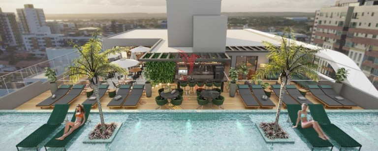 Imagem Flat com 1 Quarto à Venda, 24 m² em Intermares - Cabedelo Imagem Flat com 1 Quarto à Venda, 24 m² em Intermares - Cabedelo