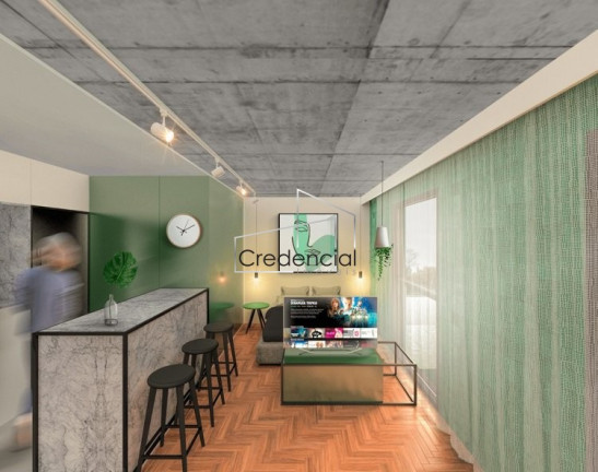 Imagem Apartamento com 1 Quarto à Venda, 19 m² em Cajuru - Curitiba