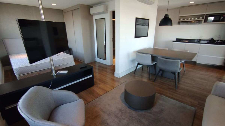 Imagem Apartamento com 1 Quarto para Alugar, 63 m² em Cidade Monções - São Paulo Imagem Apartamento com 1 Quarto para Alugar, 63 m² em Cidade Monções - São Paulo