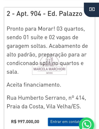Imagem Apartamento com 3 Quartos à Venda, 115 m² em Praia Da Costa - Vila Velha Imagem Apartamento com 3 Quartos à Venda, 115 m² em Praia Da Costa - Vila Velha