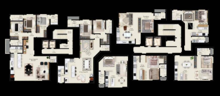 Imagem Apartamento com 1 Quarto à Venda, 47 m² em Perequê - Porto Belo Imagem Apartamento com 1 Quarto à Venda, 47 m² em Perequê - Porto Belo