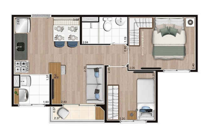 Imagem Apartamento com 2 Quartos à Venda, 37 m² em Ipiranga - São Paulo Imagem Apartamento com 2 Quartos à Venda, 37 m² em Ipiranga - São Paulo