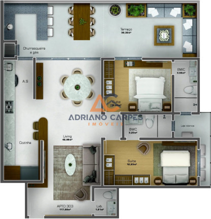 Imagem Imóvel com 2 Quartos à Venda, 117 m² em Centro - Navegantes Imagem Imóvel com 2 Quartos à Venda, 117 m² em Centro - Navegantes