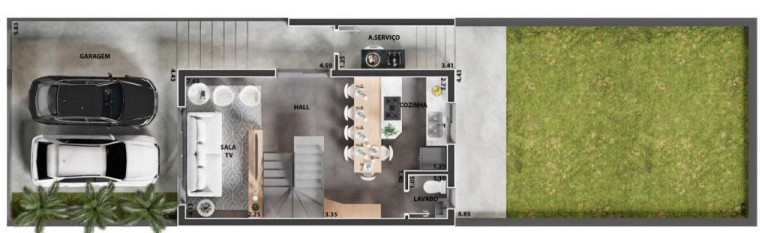 Imagem Sobrado com 3 Quartos à Venda, 97 m² em Parque Residencial Casa Branca - Suzano Imagem Sobrado com 3 Quartos à Venda, 97 m² em Parque Residencial Casa Branca - Suzano