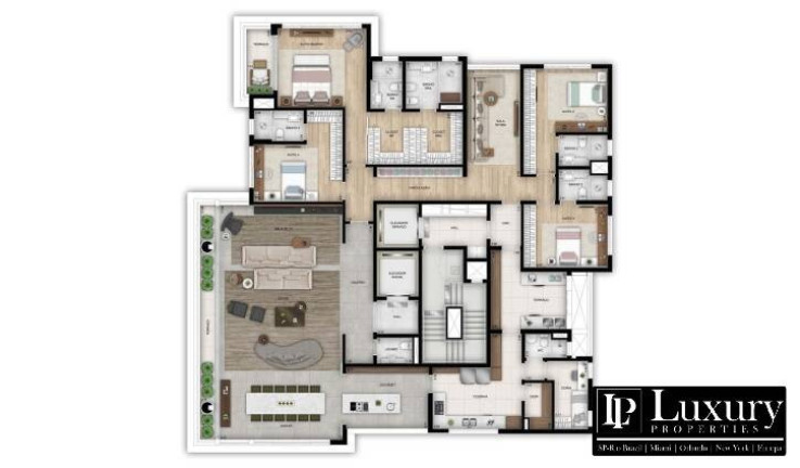 Foto do imóvel Apartamento com 4 Quartos à Venda, 355 m² em Ibirapuera - São Paulo