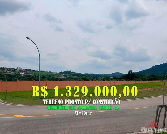 Terreno à Venda, 891 m² em Chácara Terra Nova - Jundiaí