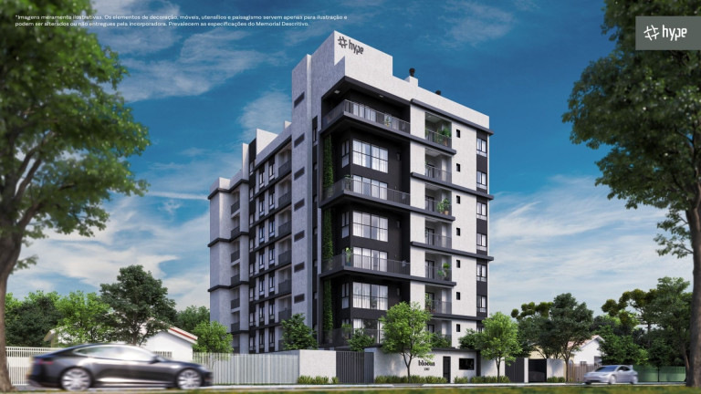 Apartamento com 2 Quartos à Venda, 55 m² em água Verde - Curitiba