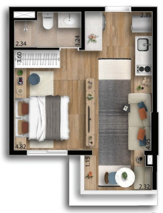 Imagem Apartamento com 2 Quartos à Venda, 44 m² em Centro - Osasco Imagem Apartamento com 2 Quartos à Venda, 44 m² em Centro - Osasco