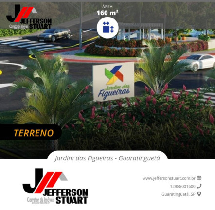 Imagem Terreno à Venda, 160 m² em Jardim Das Figueiras - Guaratinguetá Imagem Terreno à Venda, 160 m² em Jardim Das Figueiras - Guaratinguetá