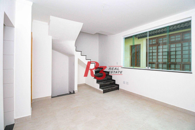 Imagem Casa de Vila com 2 Quartos à Venda, 100 m² em Campo Grande - Santos Imagem Casa de Vila com 2 Quartos à Venda, 100 m² em Campo Grande - Santos