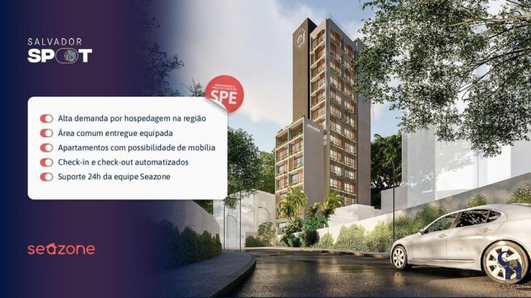 Imagem Apartamento com 1 Quarto à Venda, 20 m² em Barra - Salvador