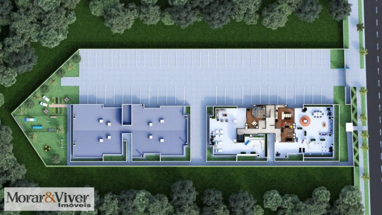 Imagem Apartamento com 3 Quartos à Venda, 57 m² em Capão Da Imbuia - Curitiba