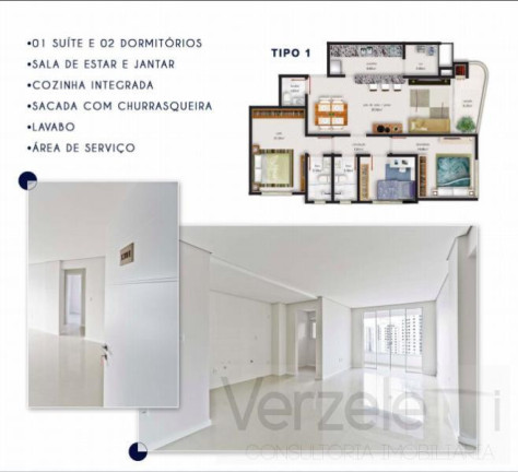 Imagem Apartamento com 2 Quartos à Venda, 85 m² em Fazenda - Itajaí Imagem Apartamento com 2 Quartos à Venda, 85 m² em Fazenda - Itajaí