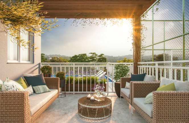 Imagem Apartamento com 2 Quartos à Venda, 63 m² em Jardim Barro Branco - Cotia
