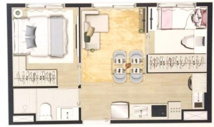 Imagem Apartamento à Venda, 24 m² em Tatuapé - São Paulo Imagem Apartamento à Venda, 24 m² em Tatuapé - São Paulo