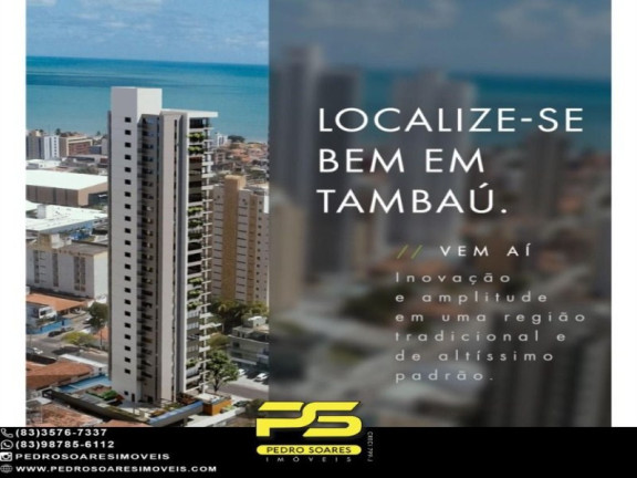 Imagem Apartamento com 3 Quartos à Venda, 142 m² em Tambaú - João Pessoa Imagem Apartamento com 3 Quartos à Venda, 142 m² em Tambaú - João Pessoa