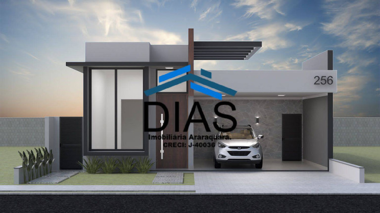 Casa com 3 Quartos à Venda, 156 m² em Residencial Volpi - Araraquara