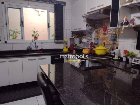 Imagem Sobrado com 3 Quartos à Venda, 131 m² em Vila Assis Brasil - Mauá