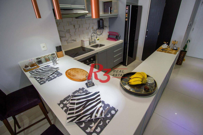 Imagem Apartamento com 1 Quarto à Venda, 106 m² em Aparecida - Santos