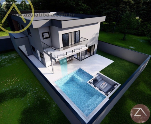 Imagem Casa com 4 Quartos à Venda, 244 m² em Jardim Sao Nicolau - Atibaia Imagem Casa com 4 Quartos à Venda, 244 m² em Jardim Sao Nicolau - Atibaia