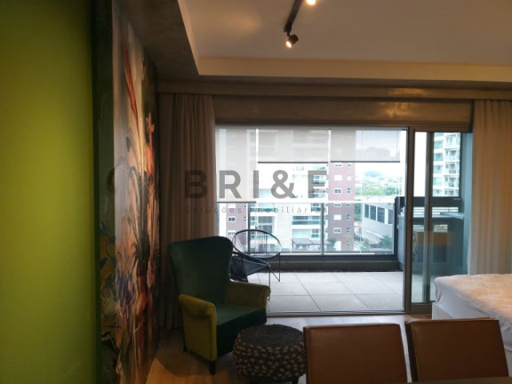 Imagem Apartamento com 1 Quarto para Alugar, 41 m² em Brooklin - São Paulo Imagem Apartamento com 1 Quarto para Alugar, 41 m² em Brooklin - São Paulo