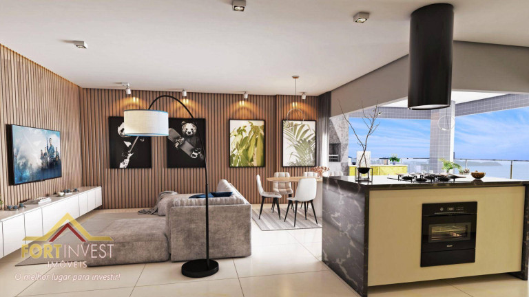 Imagem Imóvel com 3 Quartos à Venda, 142 m² em Aviação - Praia Grande