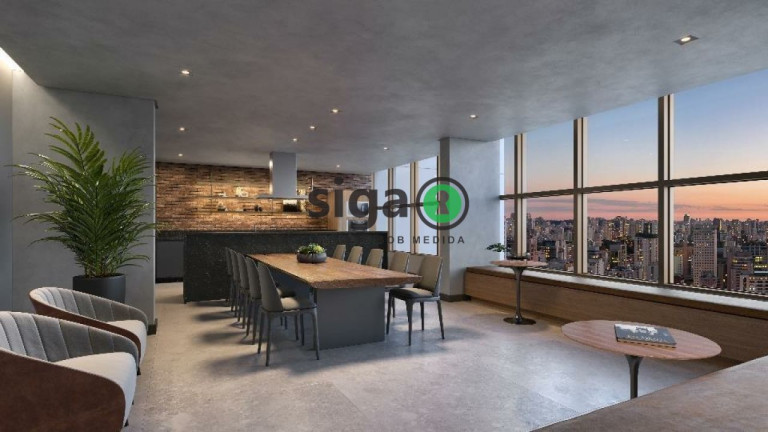 Imagem Apartamento com 1 Quarto à Venda, 32 m² em Chácara Santo Antônio (zona Sul) - São Paulo