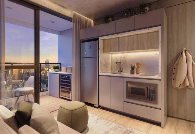 Imagem Apartamento com 1 Quarto à Venda, 26 m² em Centro - Curitiba Imagem Apartamento com 1 Quarto à Venda, 26 m² em Centro - Curitiba