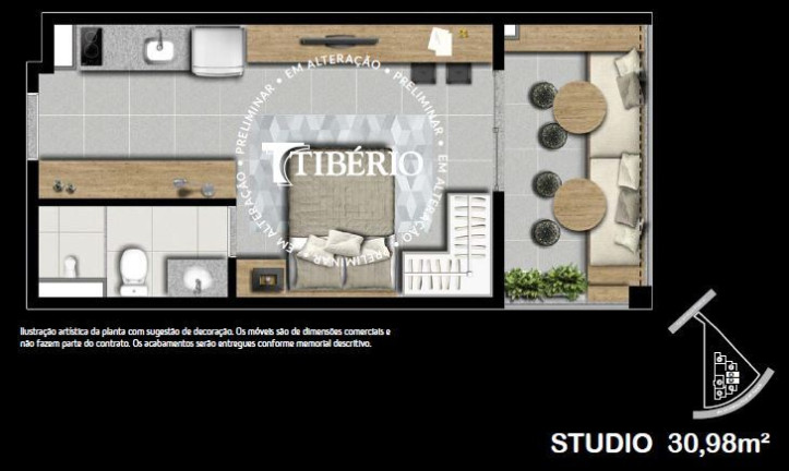 Imagem Apartamento à Venda, 30 m² em Vila Mariana - São Paulo
