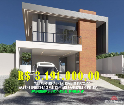 Casa com 3 Quartos à Venda, 300 m² em Jardim Samambaia - Jundiaí