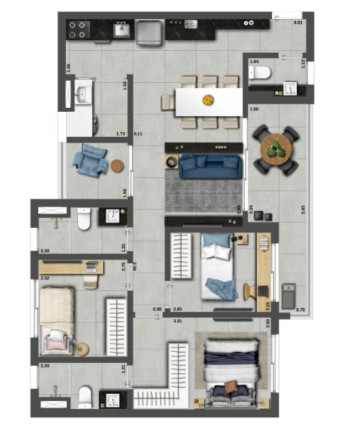 Imagem Imóvel com 3 Quartos à Venda, 107 m² em Moema - São Paulo