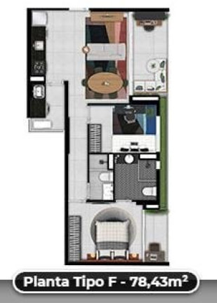 Imagem Imóvel com 1 Quarto à Venda, 31 m² em Vila Mariana - São Paulo