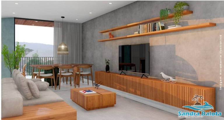 Imagem Apartamento com 2 Quartos à Venda, 84 m² em Itaguá - Ubatuba